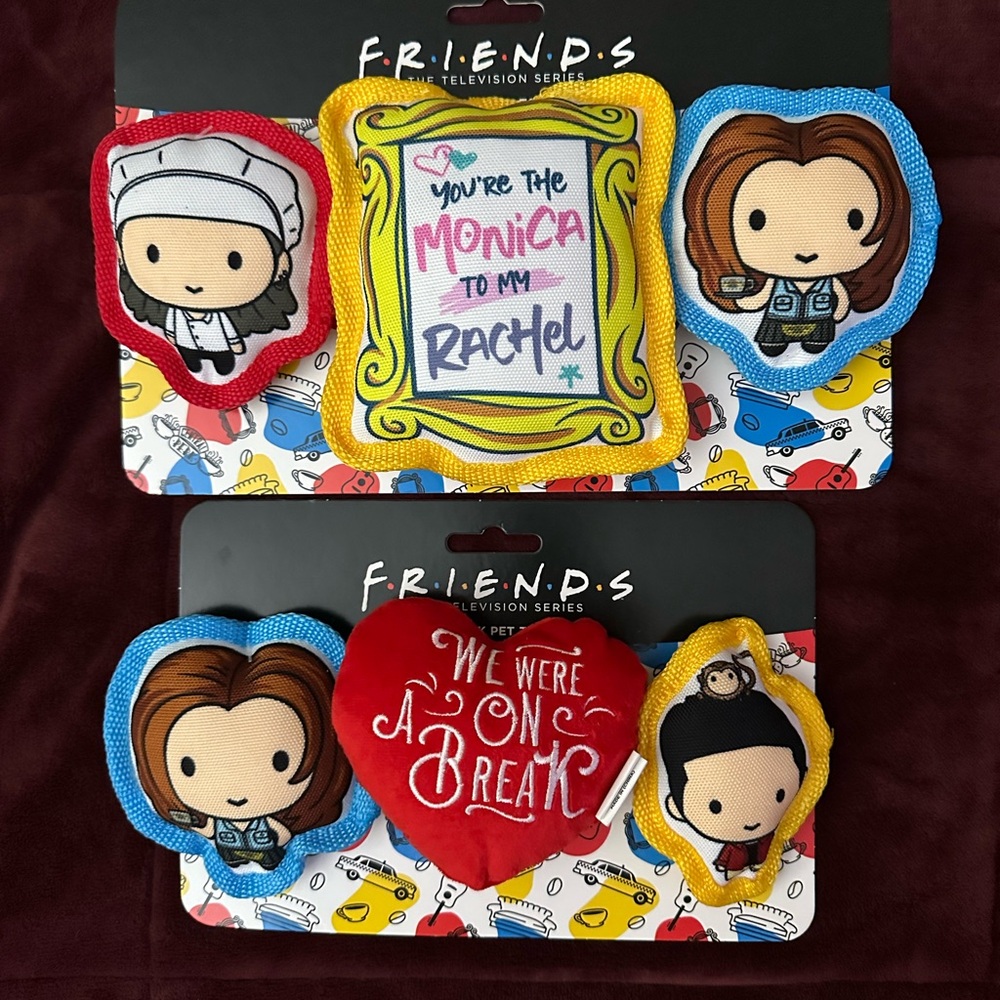 👀 PRICE DROP 👀 FRIENDS Dog Toys